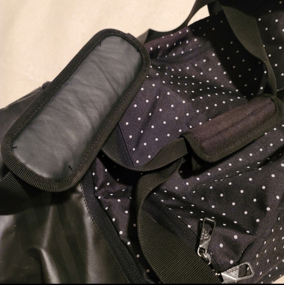 Rare Adidas Polka Dot Large Duffel Bag - Picture 11 of 12
